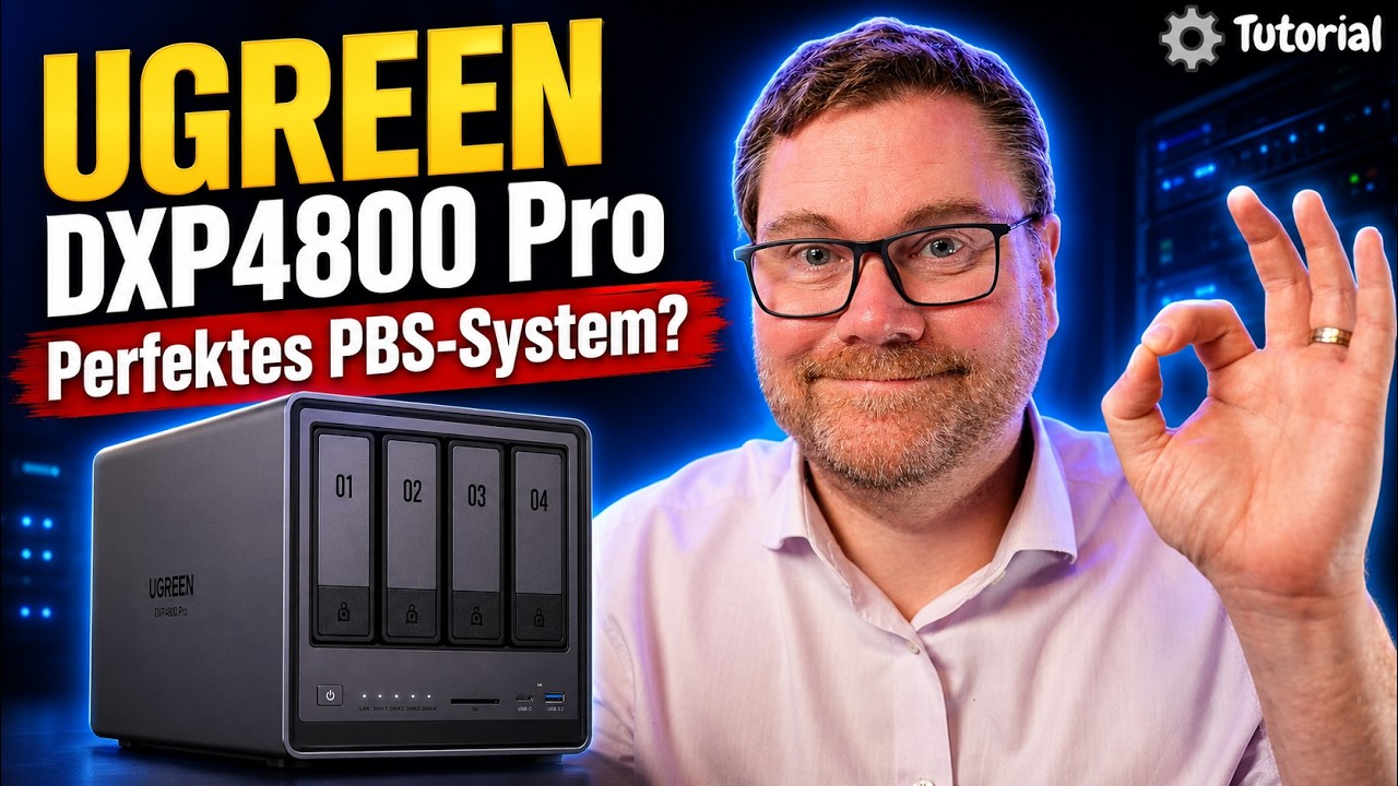UGREEN NAS DXP4800 Pro als Proxmox Backup Server: Mein Hybrid-Backup mit NVME, HDD und SMB Sicherung